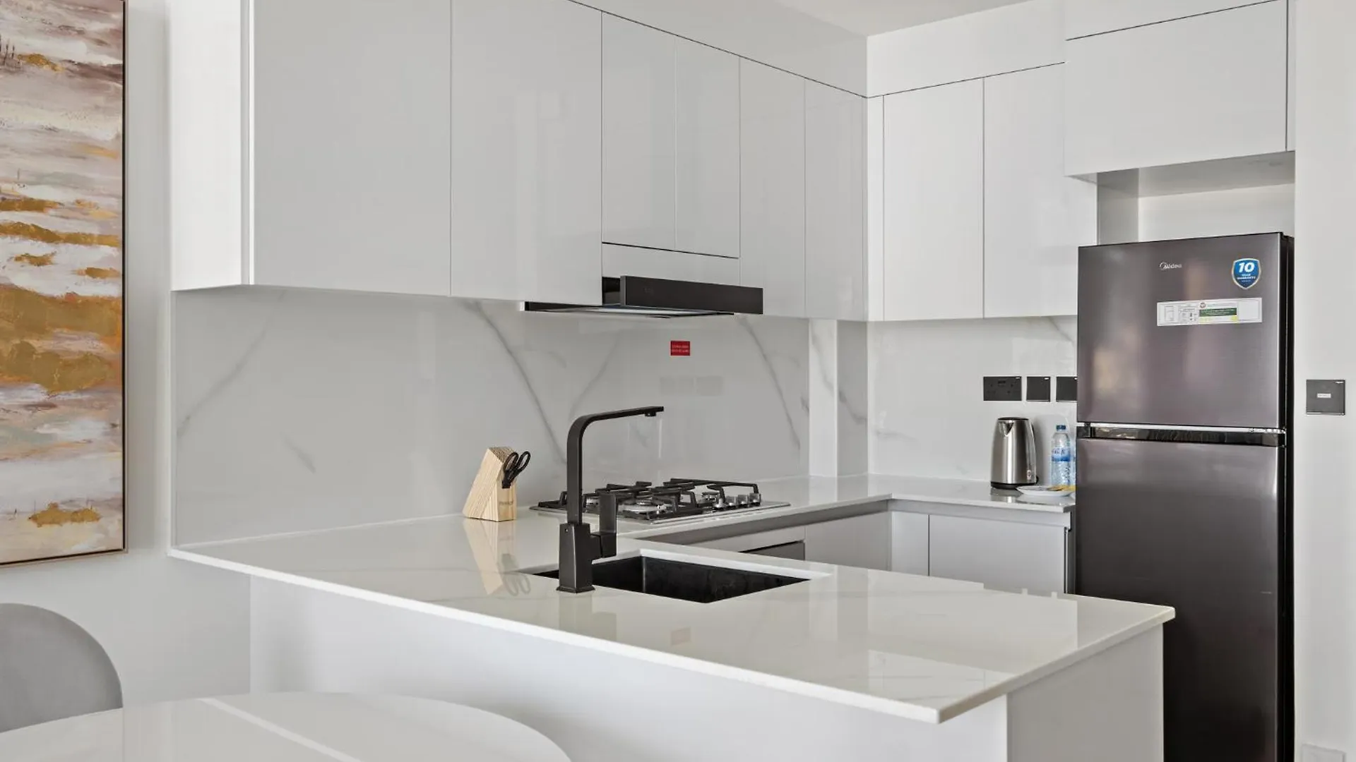Modern And High Floor 1Br At Binghatti Emerald Dubai Appartamento